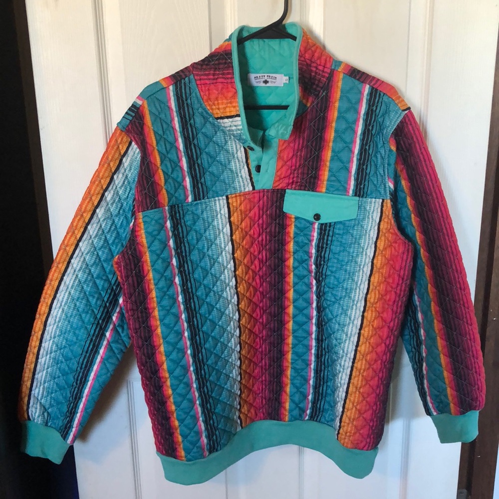 Serape pull over